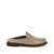 Brunello Cucinelli Brunello Cucinelli Leather Flat Mules Beige