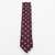 ZEGNA Zegna Dark Red Silk Tie PURPLE