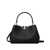 Tory Burch 'Eleanor' Black Handbag With Adjustable And Removable Shoulder Strap In Grained Leather Woman Black