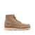 Sebago Sebago 'Tala' High-Top Leather Sneakers Beige