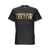 Versace Jeans Couture Versace Jeans Couture Black Cotton T-Shirt With Print NERO E ORO