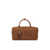 Max Mara Max Mara Large Nubuck Leather Satchel BROWN