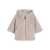 Max Mara Max Mara Cropped Sweatshirt-Style Cape With A Boxy Fit And Hood BROWN