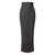 Alberta Ferretti Alberta Ferretti Charcoal Pencil Skirt In Virgin Wool Black
