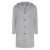 Lardini Lardini Grey Wool Coat Beige