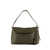 Orciani Orciani Nana Soft Bosco Grained Leather Shoulder Bag With Shoulder Strap GREEN