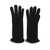 Restelli "305" cashmere gloves Black