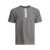 Buzz Rickson'S Cotton T-shirt with buttons Grey