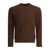 RAKKI "Notre Dame" crewneck sweater Brown