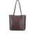 BY MALENE BIRGER By Malene Birger Abilso Square Leather Tote Bag CARAFE BROWN