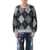 Emporio Armani Emporio Armani Recycled Wool Argyle Sweater FB001