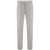 PT TORINO Grey Slim Pants With Concealed Closure In Virgin Wool Man GREY