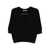 TABARONI CASHMERE Tabaroni Cashmere Black Cashmere V-Neck Sweater Black