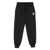 MINI RODINI Basic solid sweatpants Black  