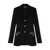 Versace Versace Versace Blazer With Jewel Detailing Black