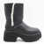 UGG UGG Black Leather Esme Boots Black