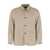 Hugo Boss Boss Overshirt With Buttons Beige