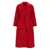 Fabiana Filippi Fabiana Filippi Coat In Double Wool And Cashmere RED