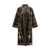 PIERRE-LOUIS MASCIA Pierre-Louis Mascia Pierre Louis Mascia Velvet Kimono With Floral Print Black