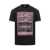 DSQUARED2 DSQUARED2 Dsquared2 Black T-Shirt With 30Th Anniversary Pink Print Black