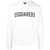 DSQUARED2 DSQUARED2 Cotton Hoodie WHITE