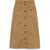 Saint Laurent Midi Skirt With Buttons BEIGE