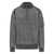 C.P. Company C.P. Company C.P. Company Gray Sweater With Zipper And Lens Pocket GREY
