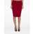 Saint Laurent Saint Laurent Pencil Skirt RED