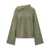 Ganni Ganni Ganni Sweater With Buttons On Shoulder GREEN