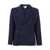 Lardini KNITTED JACKET Blue