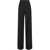 Dolce & Gabbana Pinstriped Virgin Wool Double Pleated Pants Black