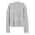 Won Hundred Grey Crewneck Sweater With Dropped Shoulders In Wool Blend Man GREY