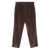 Paul Smith Paul Smith Brown Ribbed Cotton And Velvet Casual Trousers BROWN