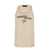 DSQUARED2 'D2 X Magliano' Beige Sleeveless Top With Logo Lettering On The Front In Cotton Man Beige