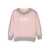 Off-White GARMENT DYED SPRAY CREW ROSE PINK - SOFT Pink