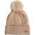 Liu Jo Beanie with pompom Beige