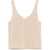 Saint Laurent Lurex Knit Tank Top GOLD