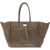 Benedetta Bruzziches Mame Weekend Shoulder Bag SATIN CALF/UMBER
