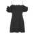 ROTATE Birger Christensen Rotate Birger Christensen Mini Dress With Ruffled Trim Black