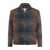 NN.07 Nn.07 Multicolor Wool Gael Casual Jacket BLUE MULTI