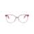 Alexander McQueen Alexander McQueen Optical PINK-PINK-TRANSPARENT