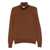 Alpha Studio Alpha Studio Brown Wool Turtleneck Sweater BROWN