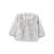 Betta Corradi Betta Corradi Grey 3/4 Sleeve Faux Fur Coat WHITE