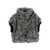 Betta Corradi Betta Corradi Grey Chevron-Patterned Faux Fur Coat GREY