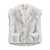 Betta Corradi Betta Corradi Gray Faux Fur Vest WHITE