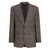 Dolce & Gabbana Dolce & Gabbana Prince Of Wales Wool Blazer BROWN