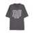 Dolce & Gabbana Grey Crewneck T-Shirt With Logo Print On The Front In Cotton Man GREY