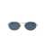 Saint Laurent Saint Laurent Eyewear Sunglasses SILVER-SILVER-BLUE