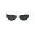 Saint Laurent Saint Laurent Eyewear Sunglasses GOLD-GOLD-BLACK