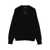 Alpha Studio Alpha Studio Black V-Neck Sweater With Polo Collar Black